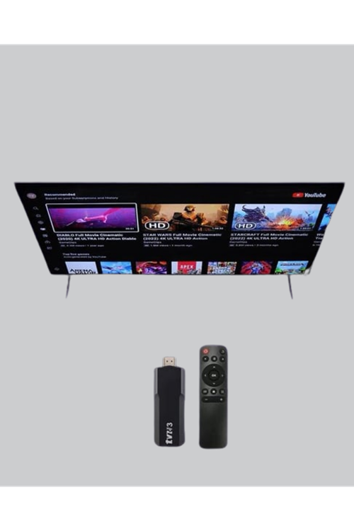 4K Ultra HD Android TV Stick – Tak Çalıştır Akıllı TV Cihazı