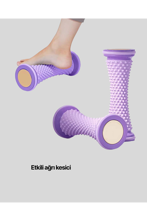 Ayak Masaj Silindiri Derin Doku Masajı Kirpi Topu Akupunktur Etkili