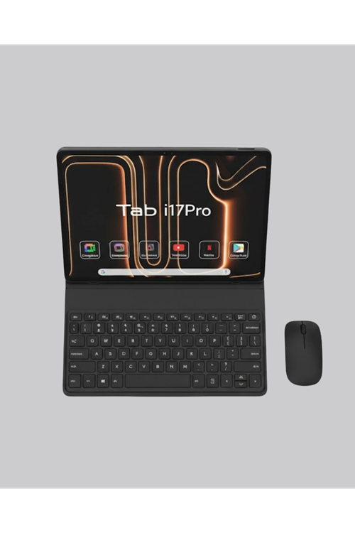 Android 15 Tablet Klavyeli Mouse’lu Profesyonel Set