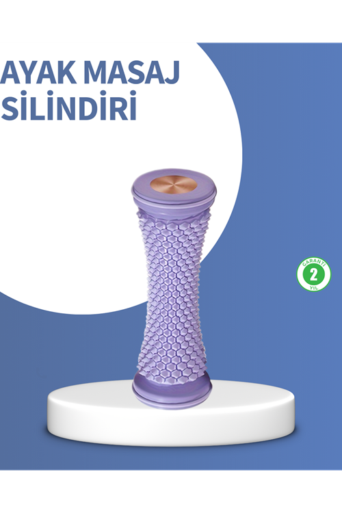 Derin Doku Ayak Masaj Silindiri Plantar Fasiit Topuk Ağrısı İçin