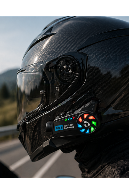 Kask Kamerası Bluetooth Bağlantılı 1080P Kayıt ve Akıllı Kontrol Sistemi