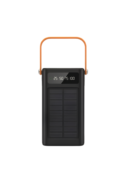 80.000 Solar Şarj Özellikli Yüksek Kapasiteli Powerbank Hızlı Şarj Destekli