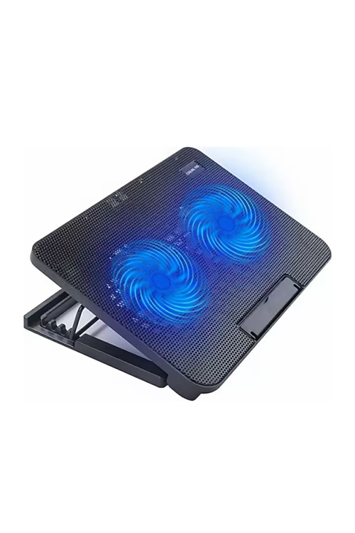 Çift Fanlı Sessiz Laptop Soğutucu 17 İnç Uyumlu Yükseltici Stand