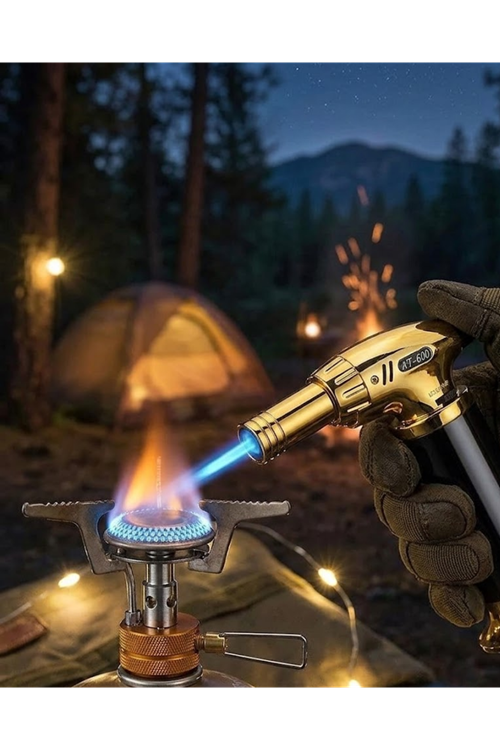 Çok Amaçlı Torch Pürmüz Çakmak Kamp Mutfak Hobi Kullanımlı
