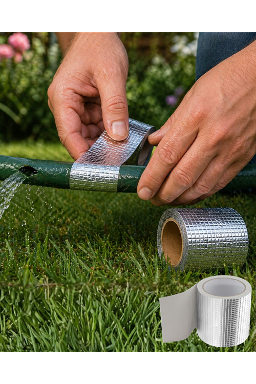 96mm Su Kaçak Önleyici Tamir Bandı 2 Metre Güçlü Yapışkanlı Onarım Bandı