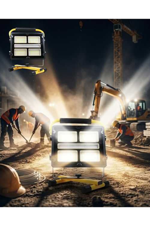 Taşınabilir Solar Şarjlı LED Kamp Feneri 400 LED Süper Parlak Çok Fonksiyonlu Aydınlatma