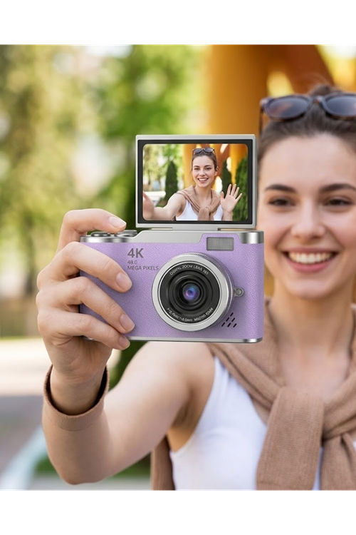 LK007 FOTOĞRAF MAKİNESİ MOR