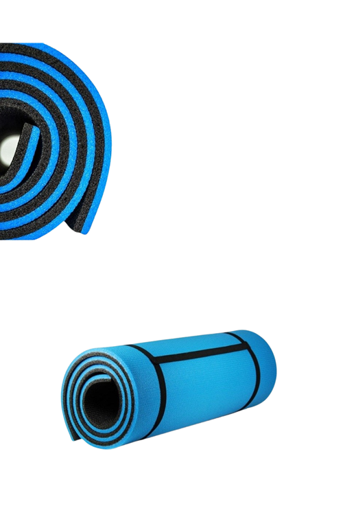 10 mm Yoga Matı Kaymaz Yüzey Çift Taraflı Kullanım Dayanıklı Eva Fitness Minderi