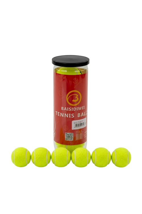 Dayanıklı Tenis Topu 6’lı Set Yüksek Zıplama ve Uzun Ömür