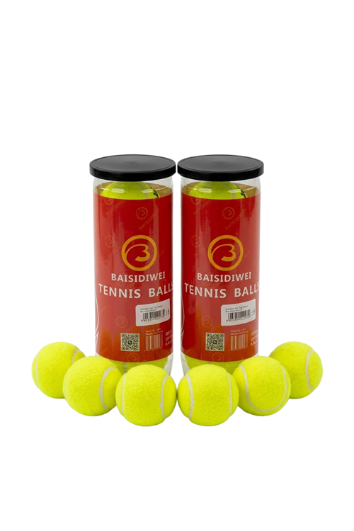 6’lı Tenis Topu Seti Antrenman ve Günlük Kullanım İçin Uygun