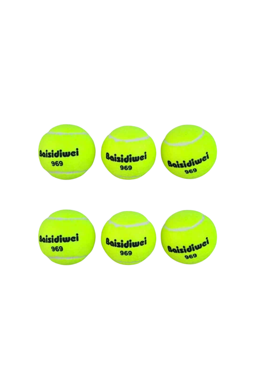 6’lı Tenis Topu Seti Antrenman ve Günlük Kullanım İçin Uygun