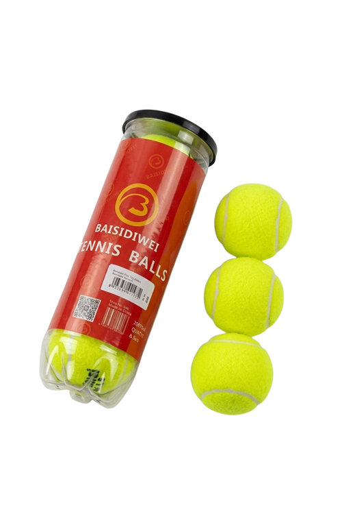 3’lü Tenis Topu Seti Spor ve Eğlence İçin Dayanıklı Toplar