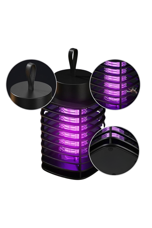 Taşınabilir Sivrisinek Öldürücü Lamba Duvara Asılabilir ve Masaüstü Kullanım