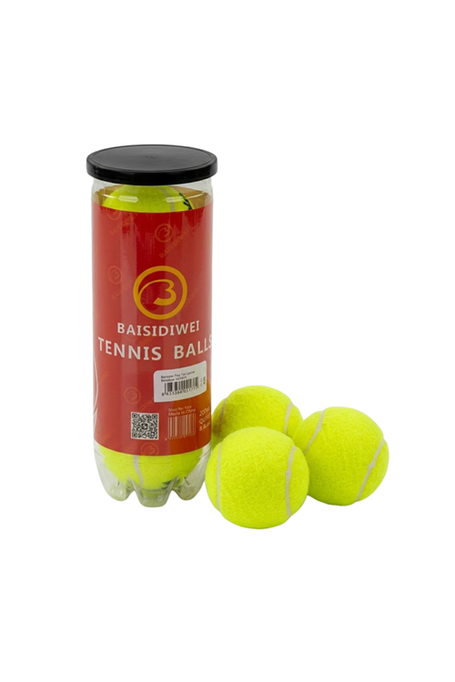 Tenis Topu 3’lü Set Dayanıklı Antrenman ve Maç Topları