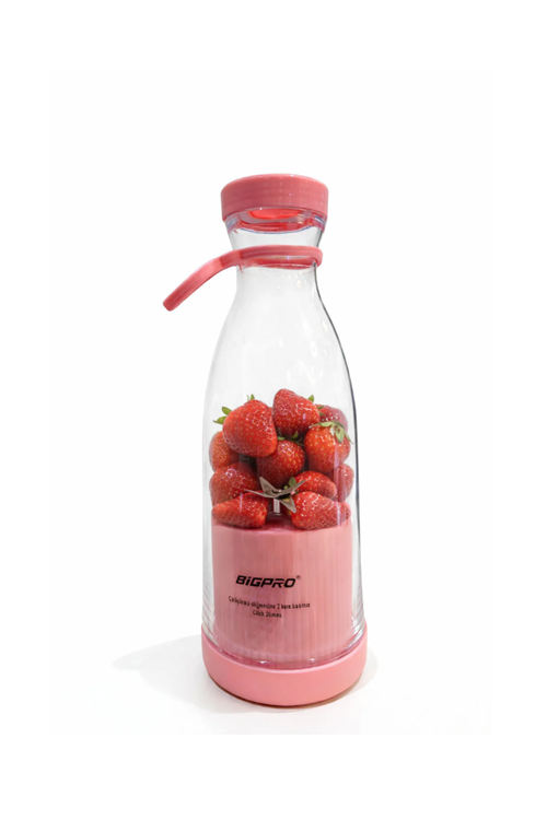 USB Şarjlı Mini Blender Taşınabilir Smoothie Yapıcı Hafif ve Pratik Tasarım