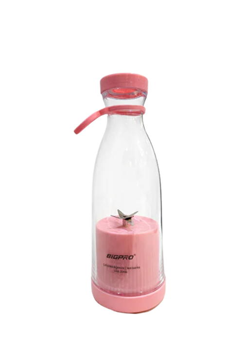 Kablosuz Taşınabilir Blender Smoothie Milkshake Hazırlama Tek Tuş Kullanım