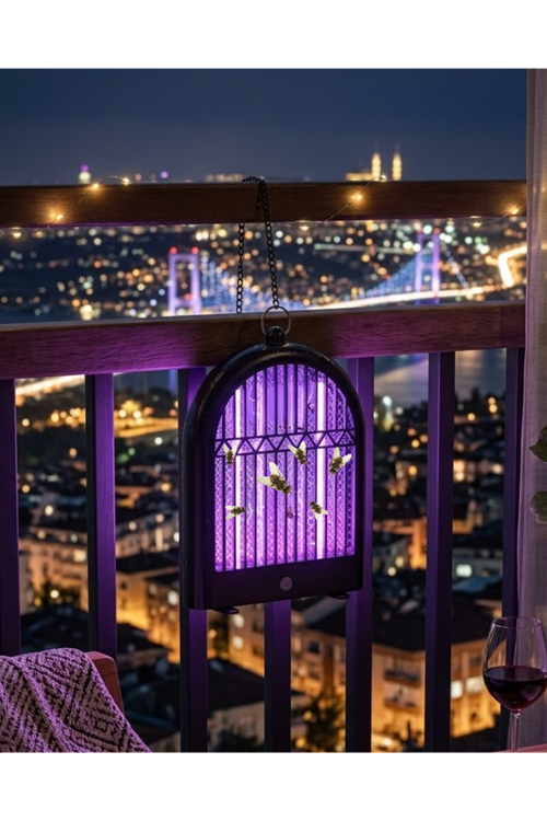 Elektrikli Sivrisinek Öldürücü UV Lamba Sessiz ve Taşınabilir