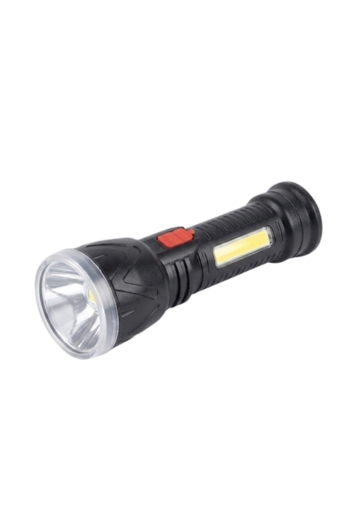 Güçlü Şarjlı El Feneri 9 LED Uzun Menzil ve 4 Işık Modu