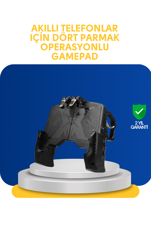 Gerçekçi Oyun Deneyimi Sunan Dört Parmak Mobil Gamepad