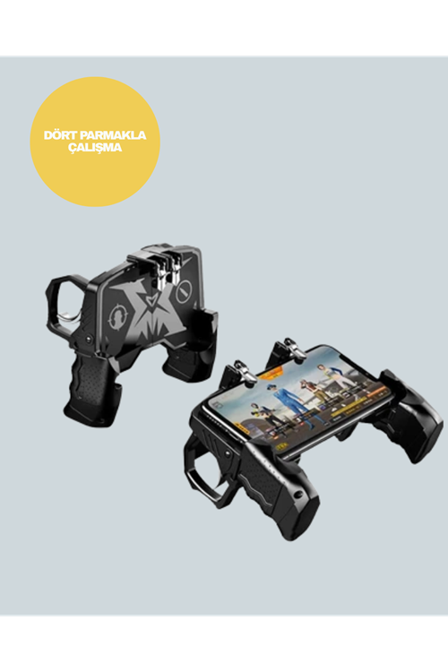 Gerçekçi Oyun Deneyimi Sunan Dört Parmak Mobil Gamepad