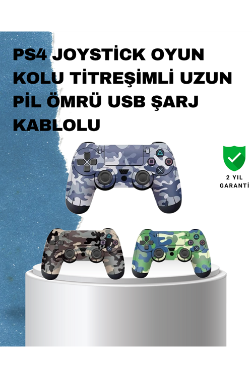 Ergonomik Tasarımlı Oyun Kolu – Hassas Tetikler ve Analog Stickler