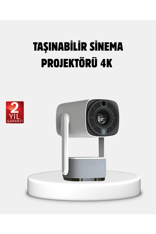 HD 720p Projeksiyon Cihazı – Geniş Ekran, 10.000 Saat Ampul Ömrü, Ev Sineması Deneyimi