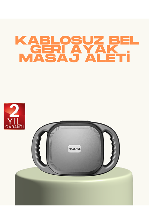 2000 mAh Şarjlı Masaj Tabancası 6 Başlık Ayarlı Güçlü Masaj Cihazı