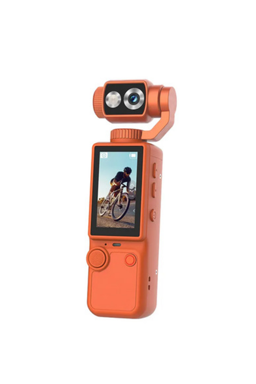 4K Video Çekim Özellikli Gimbal Kamera 180 Derece Dönebilen Lens Stabil Çekim