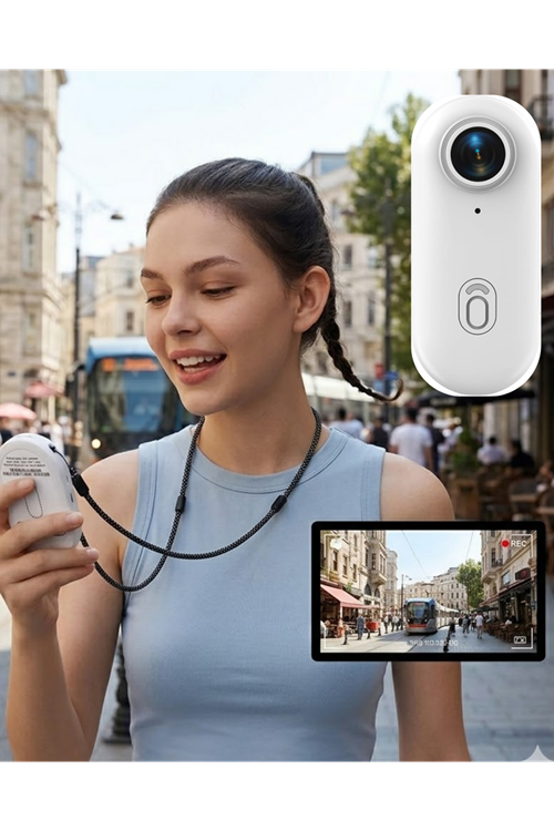 Su Altı Çekim Yapabilen Mini Kamera 30 Metre Waterproof WiFi Bağlantılı