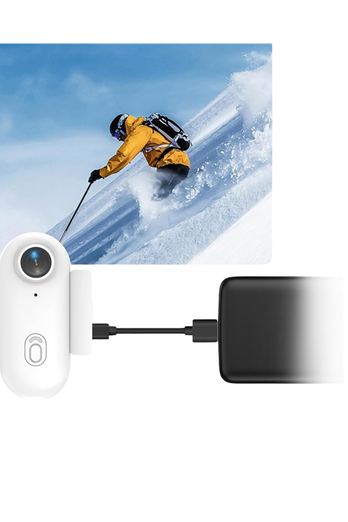 Manyetik Klipsli Mini Aksiyon Kamera 1080P WiFi Bağlantılı Geniş Açılı Lens