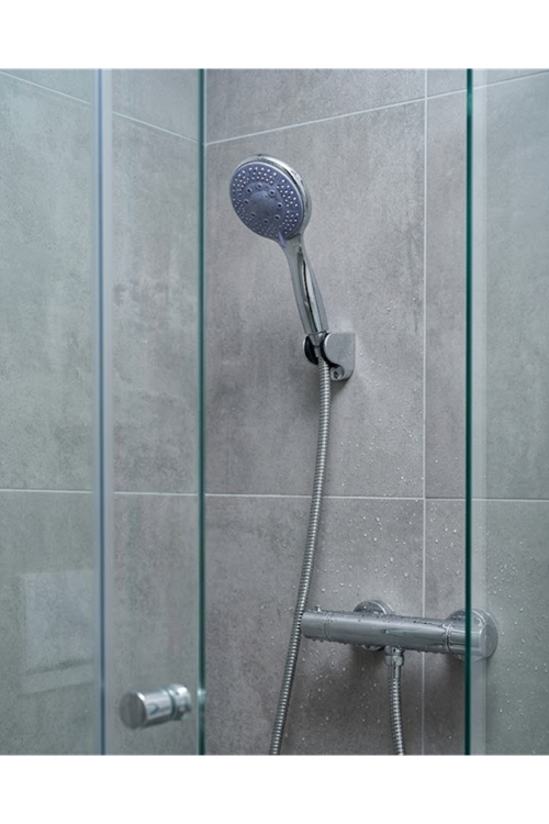 4 Modlu El Duşu Başlığı Spiral Hortumlu Duş Seti Banyo Aksesuarı
