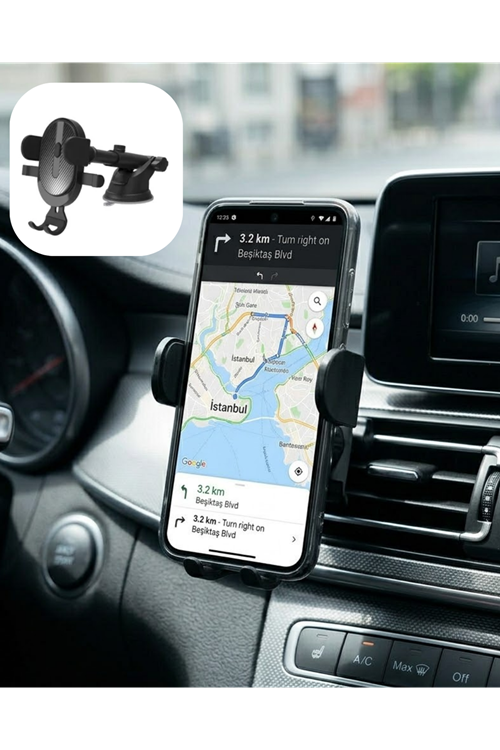 Araç Konsol Telefon Tutucu Ayarlanabilir Telefon Standı