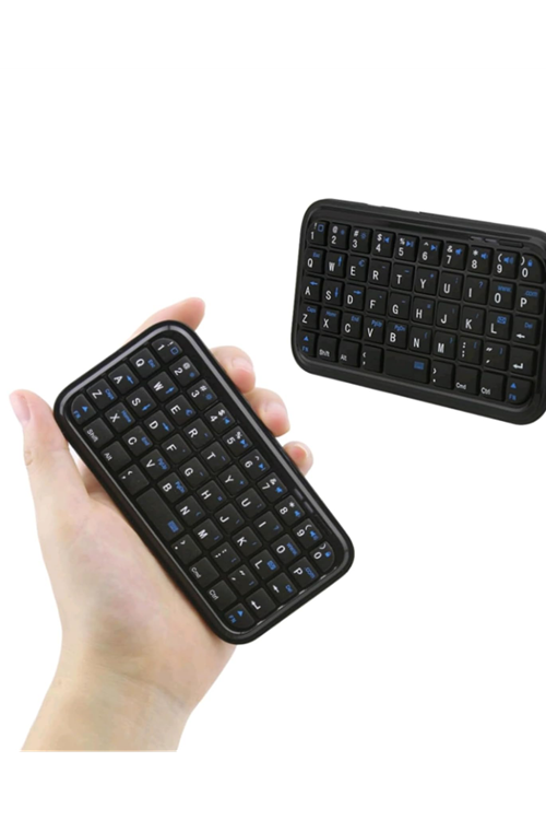 Cep Boyutu Kablosuz Bluetooth Klavye Telefon ve Tablet Uyumlu