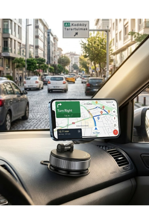 Katlanabilir Manyetik Telefon Tutucu Araç Konsol Telefon Standı