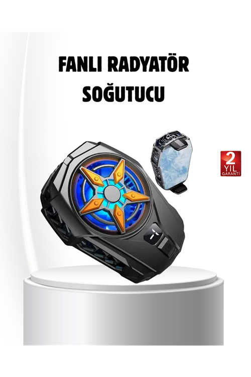 Oyun Telefonu Soğutucu Fan – Sessiz ve Kompakt Mobil Soğutma Cihazı