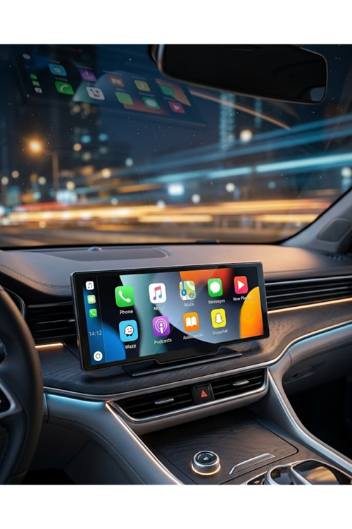 Fiat Egea, Linea, Doblo, Peugeot , Citroen C3, C4, Opel Astra, Corsa, Insignia Uyumlu 10.26” IPS Dokunmatik CarPlay Multimedya – 4K Ekran