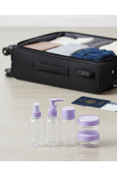30 ml 5 Parça Seyahat Şişesi Seti Sızdırmaz Taşınabilir