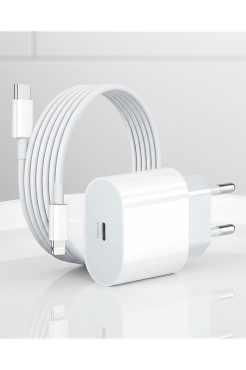 iPhone 12 11 XR XS X 8 Plus 7 20W PD Lightning Hızlı Şarj Adaptörü