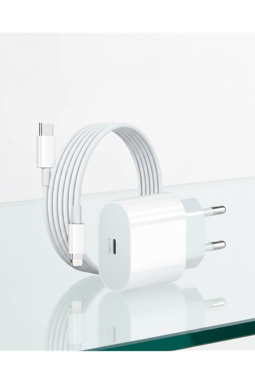iPhone 14 13 12 11 Pro Pro Max 20W PD Lightning Hızlı Şarj Cihazı