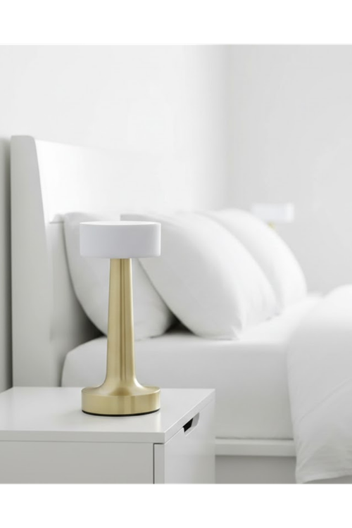 3 Renk Ayarlı LED Masa Lambası Dimmerli Modern Tasarım