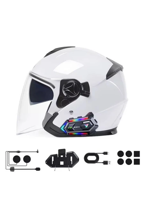 Çift Gürültü Azaltmalı Motosiklet Kask Telsiz Kulaklık