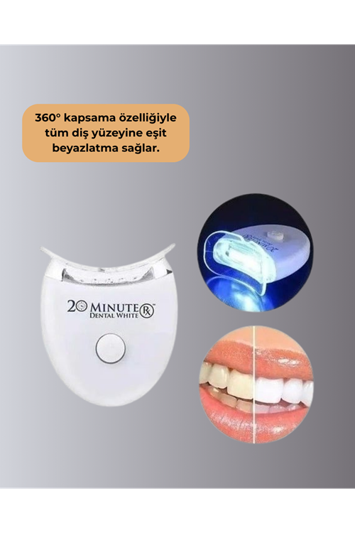 Beyazlatma Kalemli LED Diş Parlatma Seti