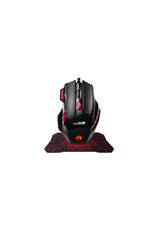 Gaming Mouse Mousepad Seti 3 DPI Ayarı ve LED Işıklı Ergonomik Yapı
