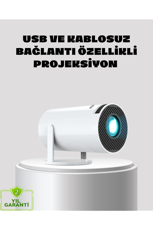Kablosuz Bağlantılı Full HD Ev Sinema Projeksiyonu 160 ANSI Lümen