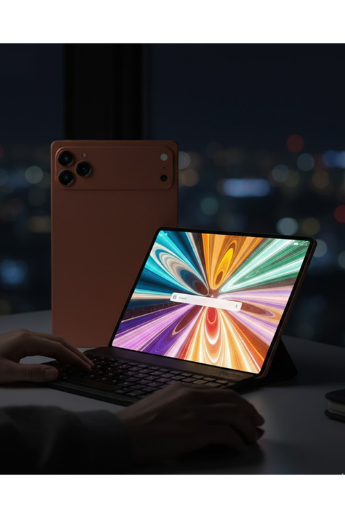 Tablet PC Seti Klavye Dahil Online Eğitim ve Ofis Kullanımı