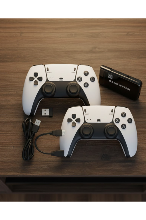 20600 Oyunlu Retro Oyun Konsolu Kablosuz Joystick