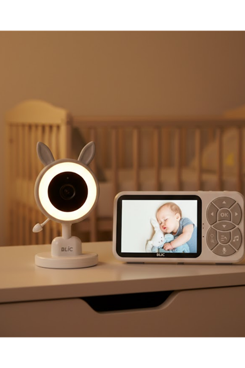 Çoklu Kamera Destekli Bebek İzleme Sistemi RGB Gece Lambalı