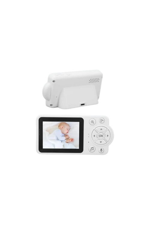 FHSS Teknolojili Güvenli Bebek Monitörü Net Görüntü
