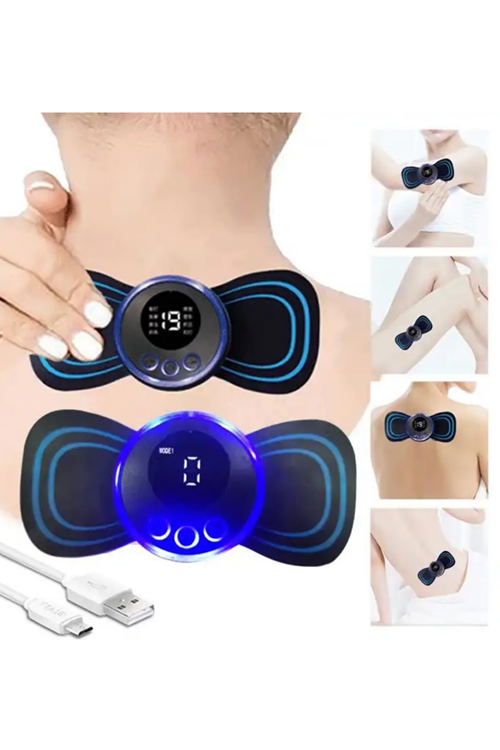 Mini EMS Vücut Masaj Cihazı Ayarlanabilir Seviye ve Zamanlayıcı