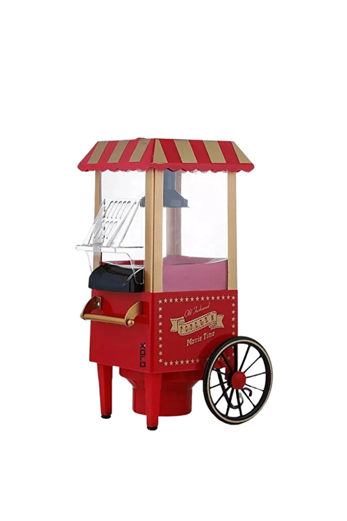 5 Dakikada Popcorn Hazırlayan Yağsız Patlatma Makinesi